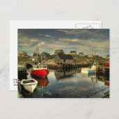 Carte Postale Peggy's Cove (Nouvelle-Écosse) (Devant / Derrière)