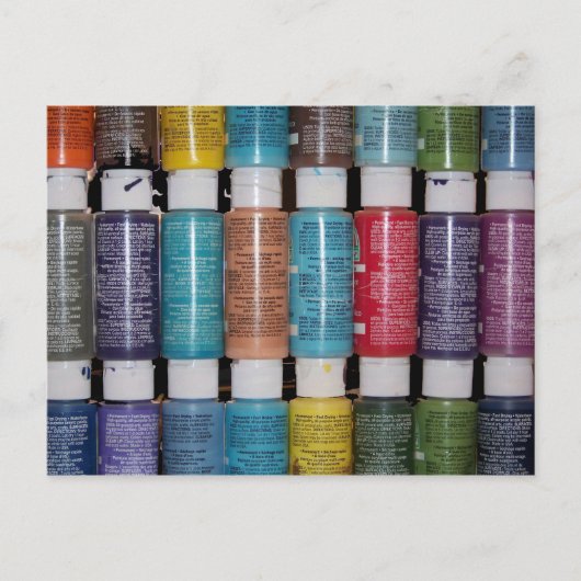 Carte Postale peindre ! ! ! (Devant)