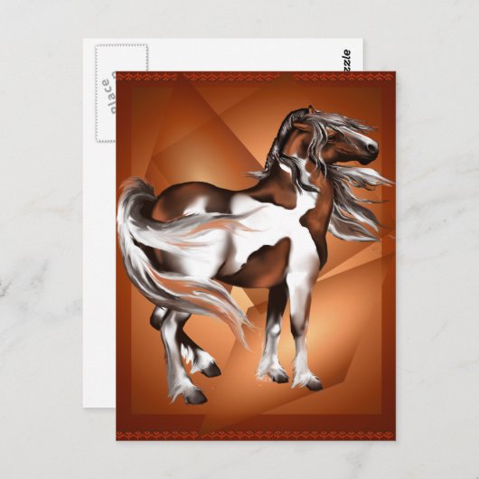 Carte postale Peindre (Devant / Derrière)