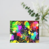 Carte Postale Peindre des plaques (Debout devant)