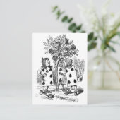 Carte Postale Peindre Le Rouge Rose (Debout devant)