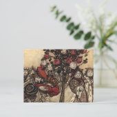 Carte Postale Peindre les Roses (Debout devant)