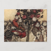 Carte Postale Peindre les Roses (Devant)