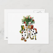 CARTE POSTALE PEINDRE LES ROSES DE LA REINE (Devant / Derrière)