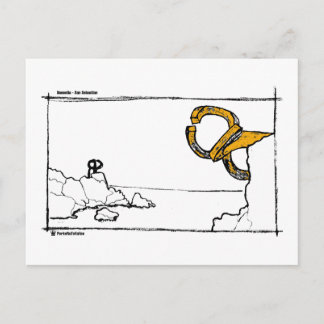 Carte Postale peine de los vientos 2