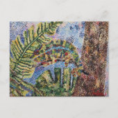 Carte postale peinte de Chameleon Rainforest (Devant)