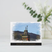 Carte postale peinte du Maroc (Debout devant)