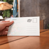 Carte postale peinte Medellin Colombia