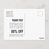 Carte Postale Peintre (Dos)