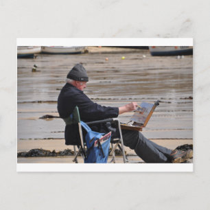 Carte Postale peintre st ives
