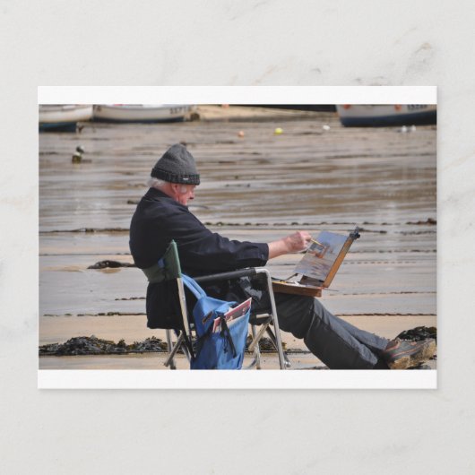 Carte Postale peintre st ives (Devant)