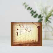 Carte Postale Peintres Vintage Brooklyn Bridge (Debout devant)
