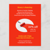 Carte postale Peinture (Devant)