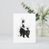 Carte Postale Peinture à l'aquarelle (Debout devant)