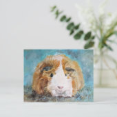 Carte Postale Peinture à l'huile de cobaye (Debout devant)