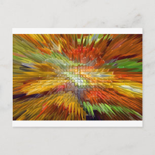 Carte Postale peinture à l'huile peintures modernes d'art abstra