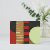 Carte Postale Peinture à panneaux de style loft contemporain (Debout devant)