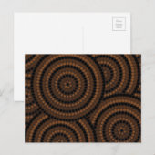 Carte Postale Peinture à points aborigène (Devant / Derrière)