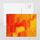 Carte Postale Peinture Abstraite | Art Abstrait 6 (Devant / Derrière)