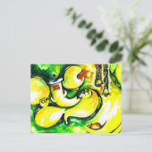 Carte Postale Peinture Abstraite artisanale de Lord Ganesha (Debout devant)