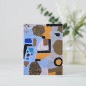 Carte Postale Peinture abstraite de Paul Klee Art moderne (Debout devant)