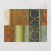 Carte Postale Peinture Abstraite multitexturée par Vision Studio (Devant)