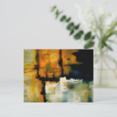 Carte Postale Peinture Abstraite originale (Debout devant)