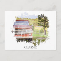 *~* Peinture Ancienne de Camion Classique Rétro An