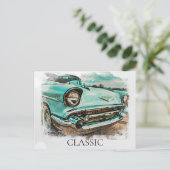 Carte Postale *~* Peinture Ancienne Vintage Classique Rétro Anti (Debout devant)