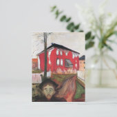 Carte Postale Peinture artistique Edward Munch (Debout devant)