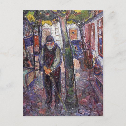 Carte Postale Peinture artistique Edward Munch (Devant)