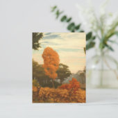 Carte Postale Peinture automnale vintage (Debout devant)