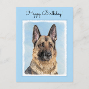 Cartes Postales Anniversaire Berger Allemand Originales Zazzle Be Cartes Postales Anniversaire Berger Allemand Originales Zazzle Be