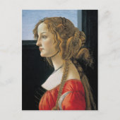 Carte Postale Peinture Botticelli Renaissance (Devant)