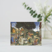 Carte Postale Peinture Botticelli Renaissance (Debout devant)