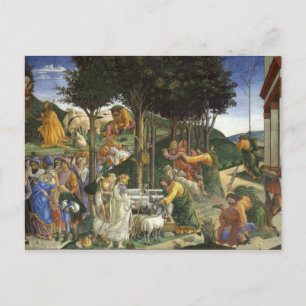 Carte Postale Peinture Botticelli Renaissance