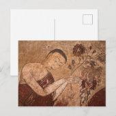 Carte Postale Peinture bouddhiste ancienne (Devant / Derrière)