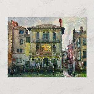 Carte postale Peinture Canal vénitienne