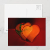 Carte Postale Peinture cardiaque (Devant / Derrière)