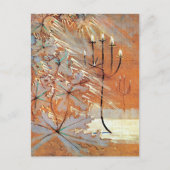 Carte Postale Peinture célèbre hiver (V) (Devant)