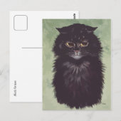 Carte Postale Peinture chat persan n° 2 (Devant / Derrière)