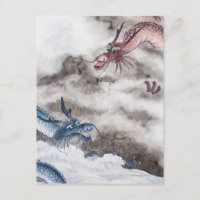 Peinture Chinoise Traditionnelle, Année Du Dragon