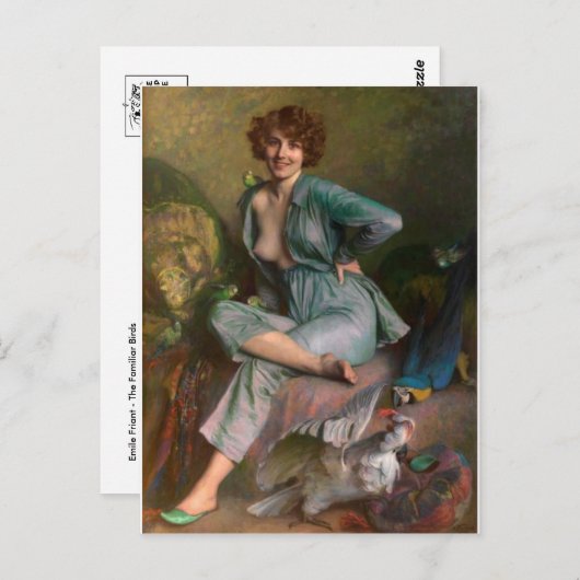 Carte postale Peinture classique (Devant / Derrière)