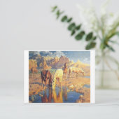 Carte postale Peinture classique (Debout devant)