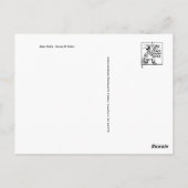 Carte postale Peinture classique (Dos)