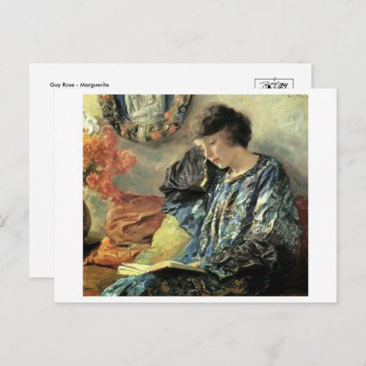 Carte postale Peinture classique (Devant / Derrière)