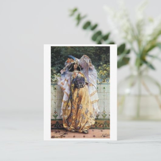 Carte postale Peinture classique (Debout devant)