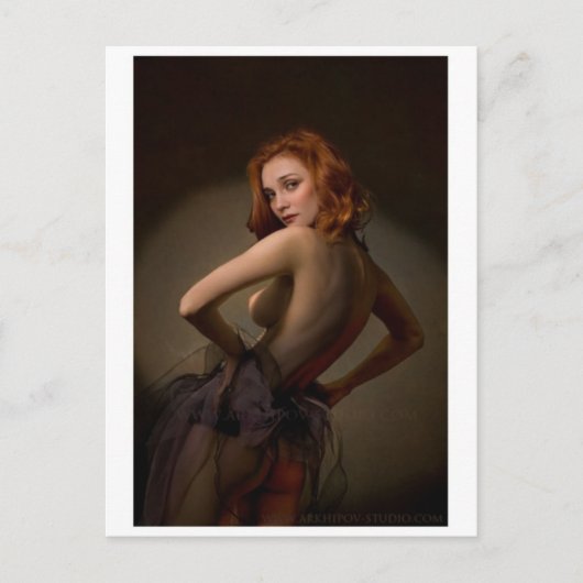 Carte postale Peinture classique (Devant)