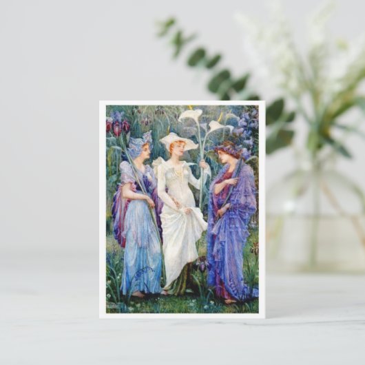 Carte postale Peinture classique (Debout devant)