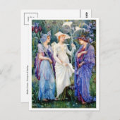 Carte postale Peinture classique (Devant / Derrière)